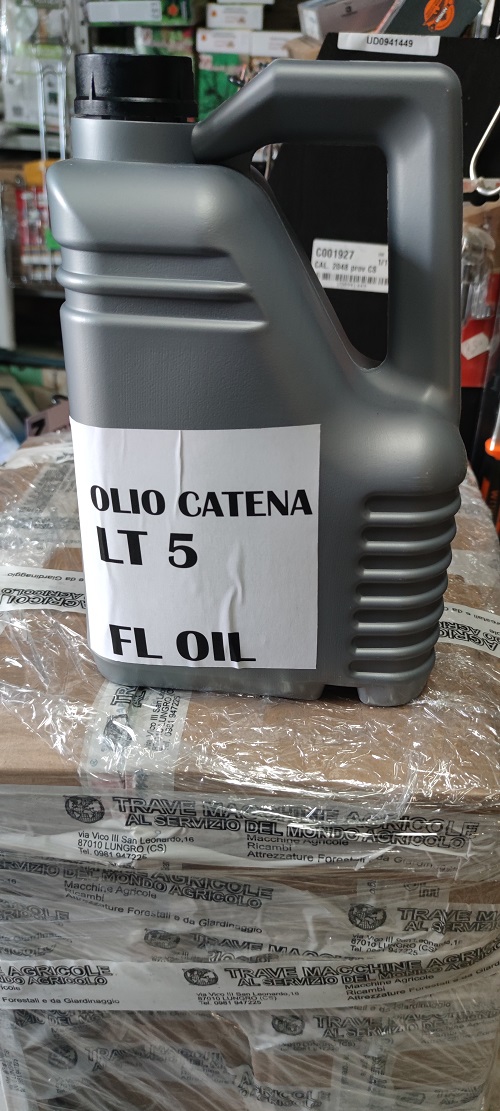 olio catena 5 litri - 4 confezioni(20 litri totali)