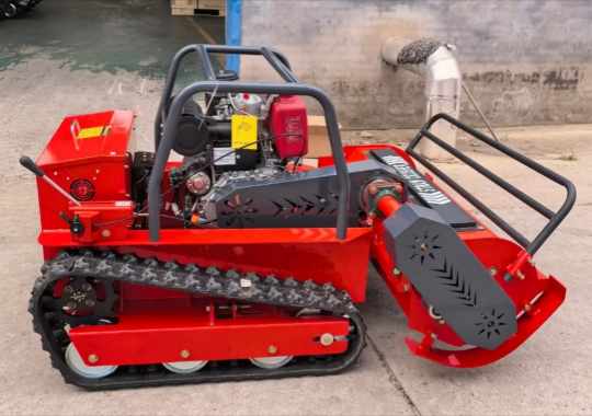 robot trincia diesel radiocomandato  motore diesel koop 192 , 80 cm