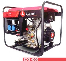 GENERATORE DIESEL ZANETTI ZDG 4000