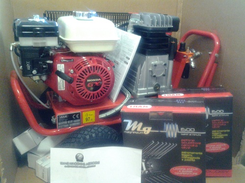 motocompressore lisam kit 2 pettini promozione