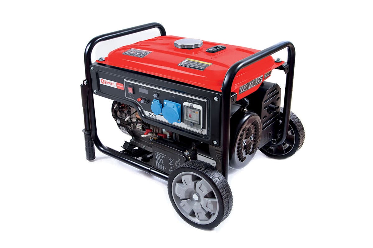 GENERATORE BENZINA ZANETTI ZBG 5500 CEA