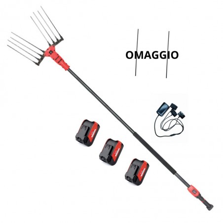 Scuotitore per raccolta olive BlueBird Olimpo 23-56 on 3 batterie 21V 5Ah