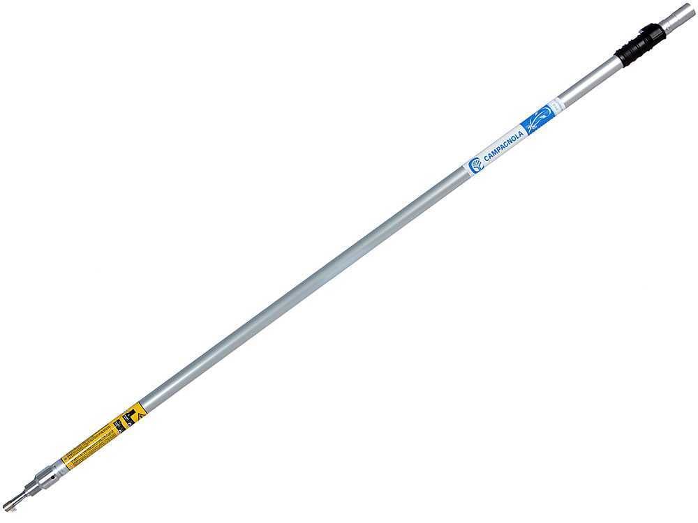 Asta di prolunga in alluminio pneumatica Campagnola ExtraLight - Telescopica 181-317 cm con rubinetto