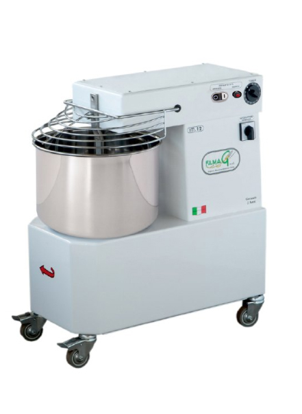 Impastatrice a spirale elettrica professionale Famag IM 15 monofase - 12 KG