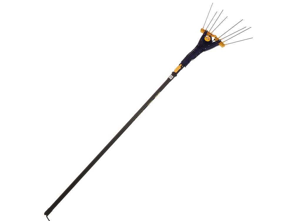 Lisam Avatar - Abbacchiatore Elettrico a batteria con asta Telescopica - Batteria 12V 56Ah